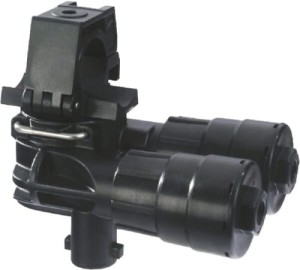 Korpus podwójny pneumatyczny SELEJET na rurkę D20 