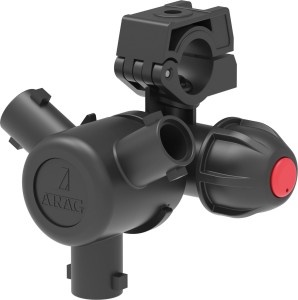 Korpus 3-pozycyjny boczny  na rurkę D20  fi7