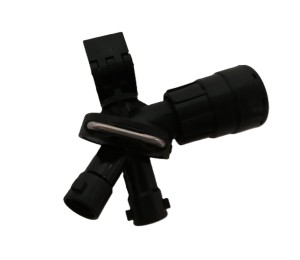 Korpus  3-pozycyjny pneumatyczny na rurkę D20 fi10