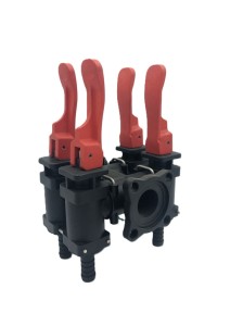 Zawór raczek 4-sekcyjny