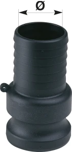 Camlock typ E 2'' na wąż 50