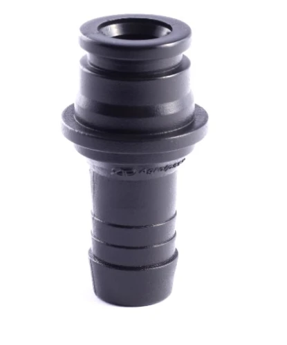 Wtyczka prosta fi12,5  mocowana nakrętką 3/4"