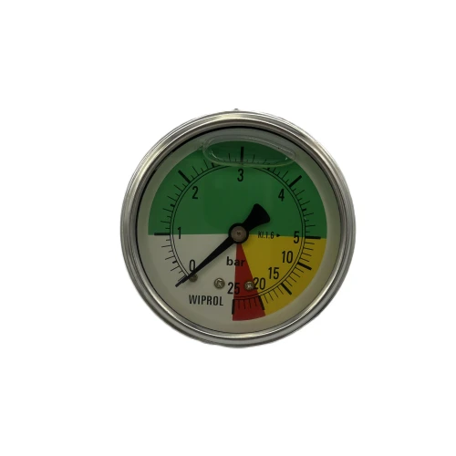 Manometr fi 63, log. 0-5/25 bar, gwint 1/4″, tył